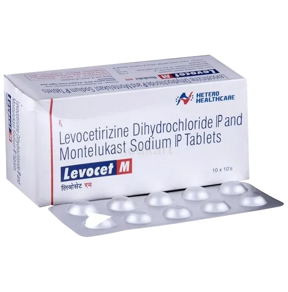 levocet m tablet 10's